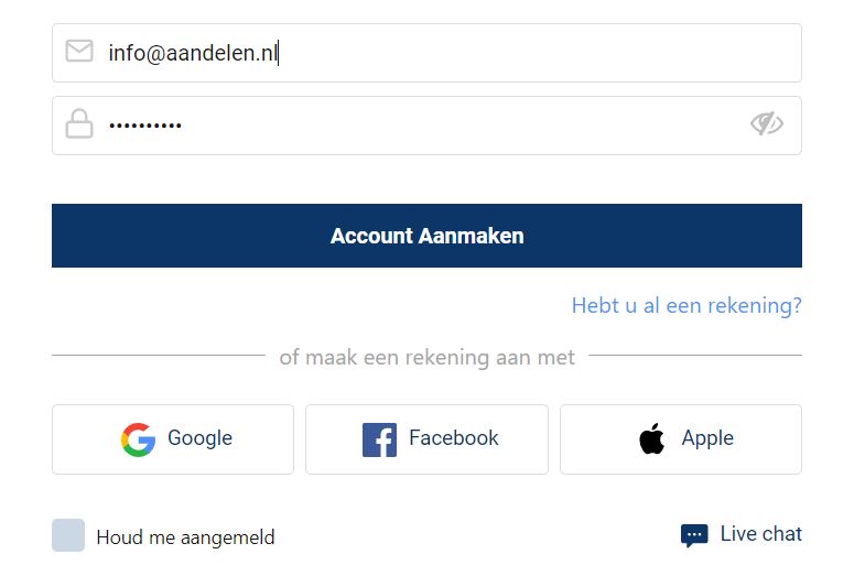 Account Plus500 openen