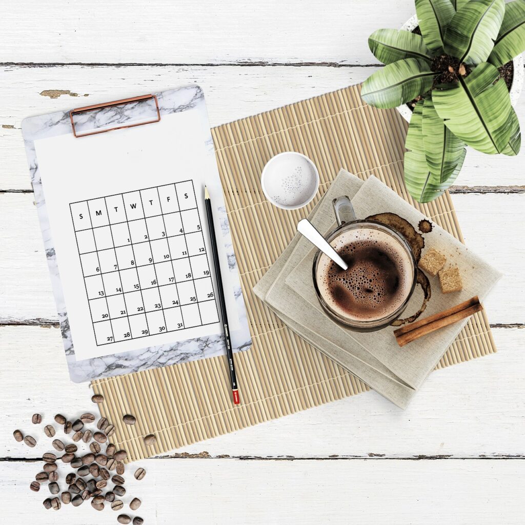 koffie kalender